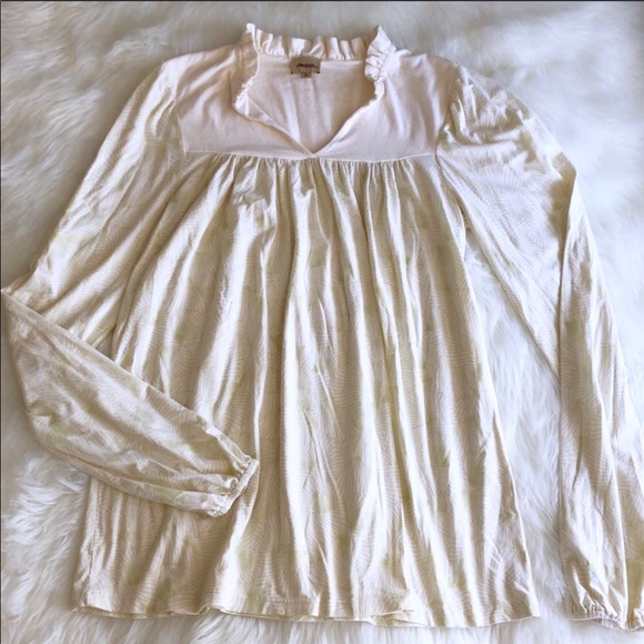 Anthropologie Tops - Ella Moss (Anthro) • Cream Blouse